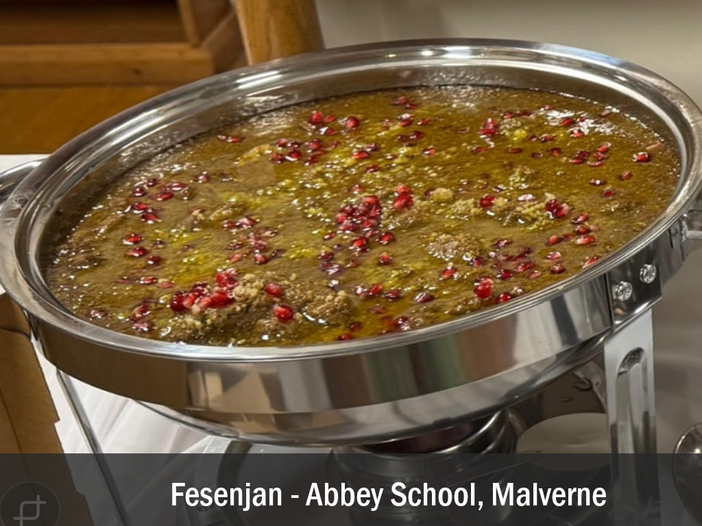 white fish served with Baghali pollow